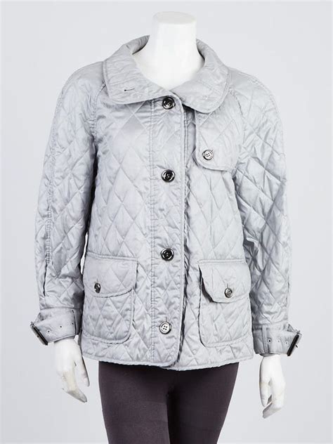 burberry london medium quilted polyester jacket size|burberry cashmere jacket.